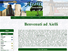 Tablet Screenshot of aielli.it
